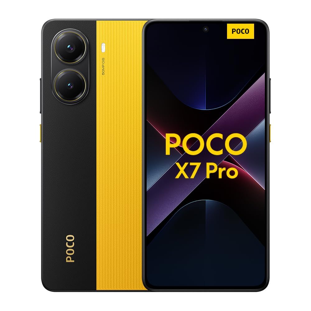 Xiaomi POCO X7 Pro 5G NFC 8GB+256GB -  Pantalla AMOLED  1.5K 120Hz | Batería 6000mAh con Carga Rápida 90W | Cámara 50MP con OIS | IP68 + HyperOS 2.0 |Global Version