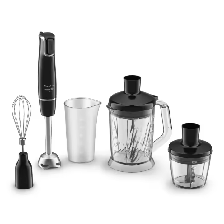 MOULINEX BATIDORA DD94L810 INOX PICADORA 1000W COLOR NEFRO ACCESORIO PICADO HIELOS - 1