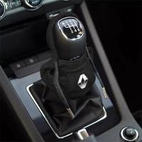 Cubierta De Cambio De Marchas De Coche Universal Para Renault Clio 3 4 Laguna 2 Megane 2 3 Duster Logan Captur Estuche De Botón De Cambio De Velocidades - details 11