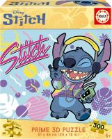 Educa - Puzzle Infantil Stitch 3D Prime Lenticular de 300 Piezas.  Medidas: 61 x 46 cm. + 6 años Educa 20273 - details 0