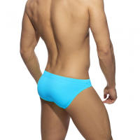 Bragas De Natación Para Hombres Sexy Sólido Low-Waist Con Empuñadura Y Acolchado Shorts De Playa Surfismo Baño Deportivo De Polyester Y Spandex - details 27