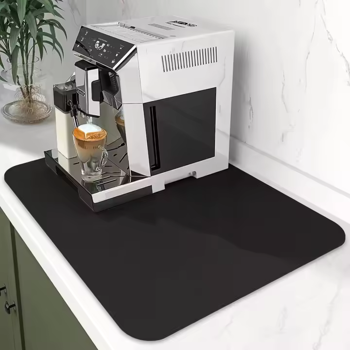 VIKAMA Tapetes Para Mesa De Café Individual 30x40CM Absorbentes De Diatomeas Mini Alfombra Para Cocina Decoración De Comedor - 1