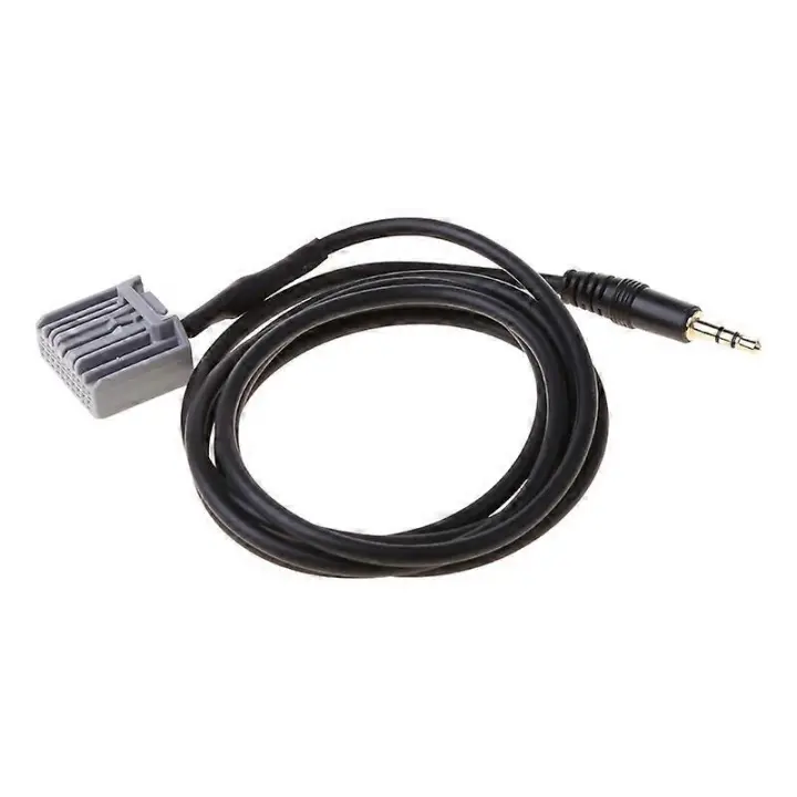 HS Car 3.5mm AUX-in Audio Cable Adapter For  for Civic 2006-2013 CRV 2008-2013 - 1