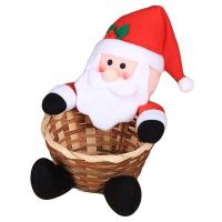Cesta De Almacenamiento De Dulces Navideña Decorativa Colgante Para Escritorio Ideal Para Niños Adorno De Navidad - details 3