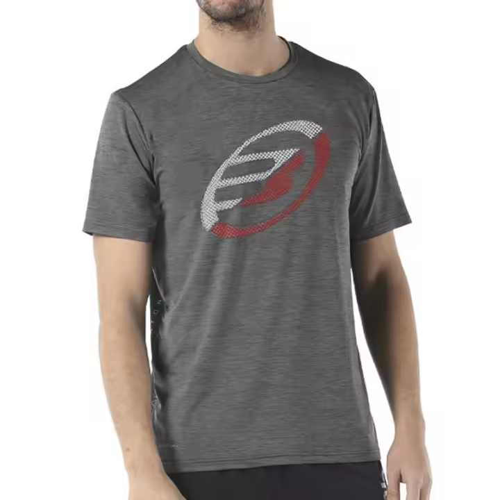 Camiseta Bullpadel Cogne Gris Oscuro Vigore - 1
