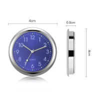 Reloj De Coche Portátil Y Miniatura Decorativo Para Interior Del Coche Luminoso Analógico Adorno De Reloj Para Automóviles - details 6