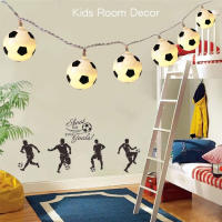Luces LED De Fútbol Para Decoración De Ambiente Interior Y Fiestas Batería Alimentada Decoración De Habitación Para Niños Luz Navideña Cálida - details 3
