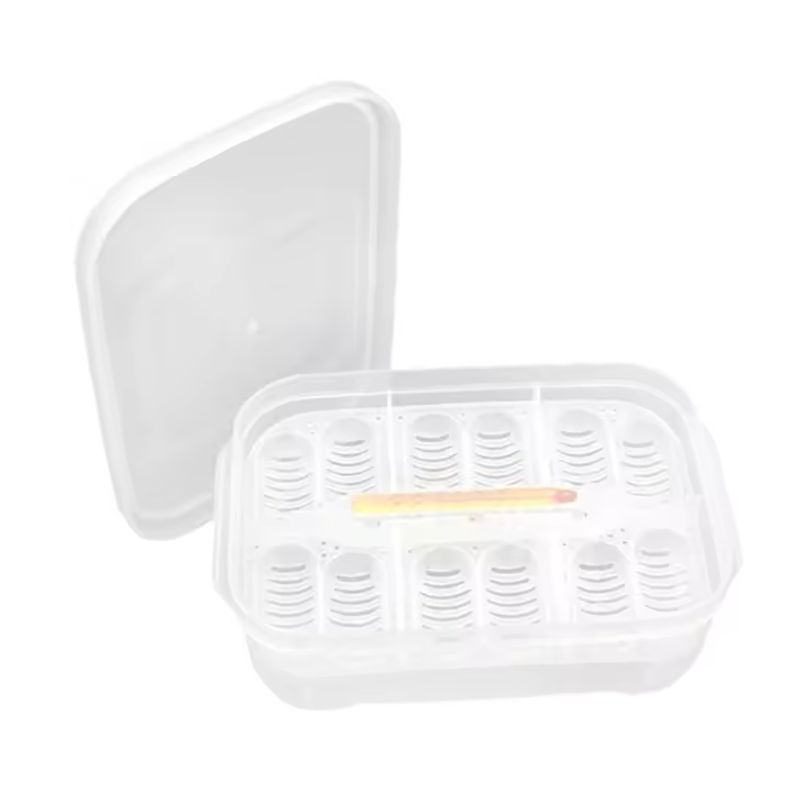 Caja De Incubación Para Reptiles Herramienta De Hatchery DIY Contenedor Para Criaderos De Tortugas Geckos Y Serpientes Material Plástico - 1