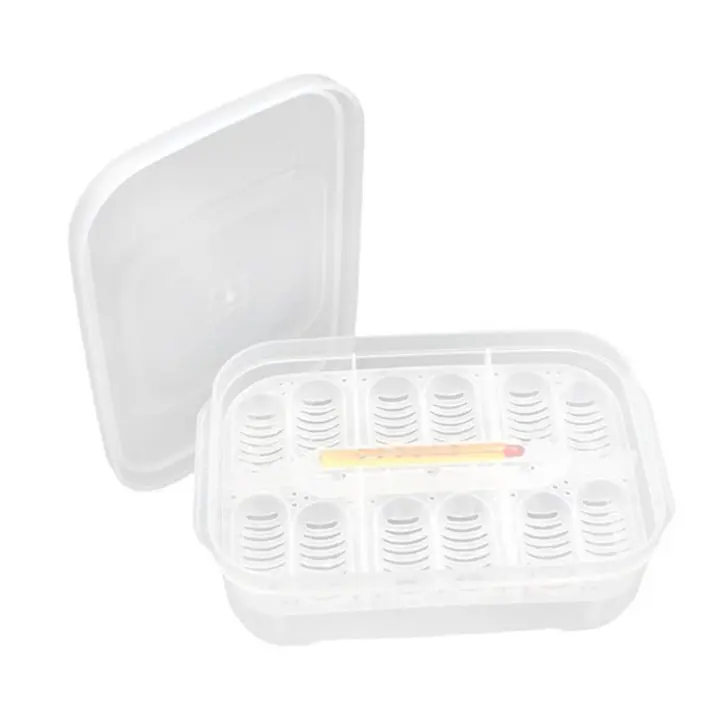 Caja De Incubación Para Reptiles Herramienta De Hatchery DIY Contenedor Para Criaderos De Tortugas Geckos Y Serpientes Material Plástico - 1