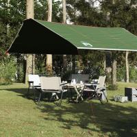 vidaXL Lona de camping impermeable 420x440 cm lona impermeable Color Azul,  Gris,  Verde y mas - details 2