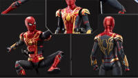 Figura De Acción Spider-Man Super War Big Time ZD Toys Colección ML Avengers Infinity War Iron Spider 2.0 1/10 Para Jóvenes De 14 Años O Más - details 31