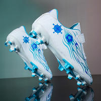 Zapatos De Fútbol Para Niños Antideslizantes Ultraligeros Calidad Superior Zapatillas De Fútbol Para Entrenamiento En Pradera Exterior Talla 2024 - details 9