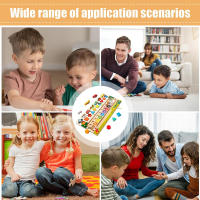 Juego De Puzzle Magnético De Colores Y Números Tablero De Laberinto De Madera Para Niños Montessori Desarrollo De Habilidades Motoras Finas - details 19