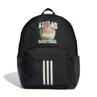 Mochila Casual Unisex Adidas Hoops Backpack de 25,75 L y 35x43x15cm Color Negro y Blanco-JD6649 Adidas - details 0