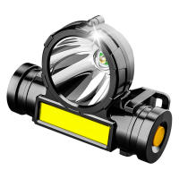 Linterna Frontal LED Potente Recargable USB Impermeable Para Acampar Pesca Y Mineraleslampara De Corbata Para Excursionismo Ciclismo Y Montañismo - details 30