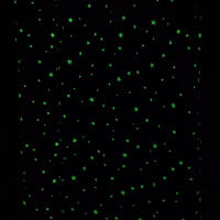 Cortina Luminosa Estrellada Para Niños Y Dormitorio Cortina Transparente Para Sala De Estar Y Comedor Divisoria Con Grommets Ilumina La Oscuridad - details 1