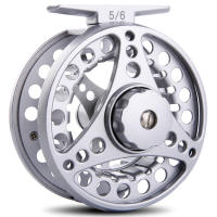 Carrete De Pesca Al Fly Sougayilang CNC-machinado Gran Arborescencia 2+1BB 1:1 Accesorios De Pesca Al Fly Serie 500 - details 1