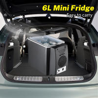 Mini refrigerador portátil para coche eléctrico, 6L, 12V, caja refrigeradora para vehículo, transformadores electrónicos, calentador esencial, congelador - details 1