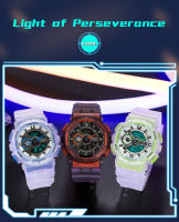 Reloj Deportivo Para Hombre SNADA 2025 Resistente Al Agua Con Pantalla Dual Fluorescente Y Cuarzo Digital Resina Correa Bucle Estilo Sport - details 12