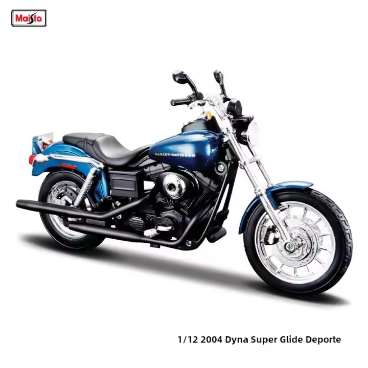 Modelo Estático De Motocicleta Maisto 1:12 Harley Davidson 2017 Road King Special Colectible Juguete Para Adultos Y Niños - 1