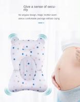 Asiento de baño para bebé, alfombrilla de apoyo plegable para bañera de bebé, almohadilla y silla para bañera de recién nacido, almohada antideslizante para bebé, cojín suave y cómodo para el cuerpo - details 7