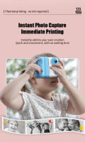 Cámara Digital Para Niños Con Impresión Inmediata Tarjeta De Memoria De 32G Cámara De Fotos Y Videos Para Niños Con Batería Lithium - details 5