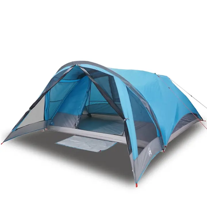 vidaXL Tienda de campaña familiar para 6 personas impermeable Color Azul,  Gris,  Verde y mas - 1