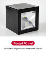 Lámpara De Pared Solar LED Exterior IP65 Impermeable Con Sensor De Luz Para Jardín Patio Balcón Decoración De Valla Moderno - details 7