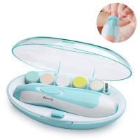 BIT Cortauñas eléctrico para bebés, juego de limas para uñas con 6 cabezales de pulido - details 1
