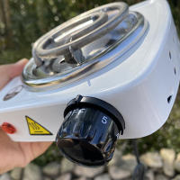 Horno Eléctrico Para Hookah Shisha 500W Placa Calentadora De Carbón Para Barbecue Cocina Café Con Enchufe EU Rápido Y Seguro - details 2