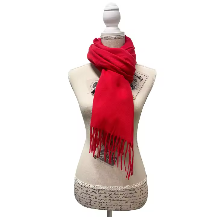 Bufanda Mujer de Color Liso, Bufanda de Mujer Invierno, Bufanda de Moda Calentito y Suave, 198*68cm, Regalos Mujer - 1