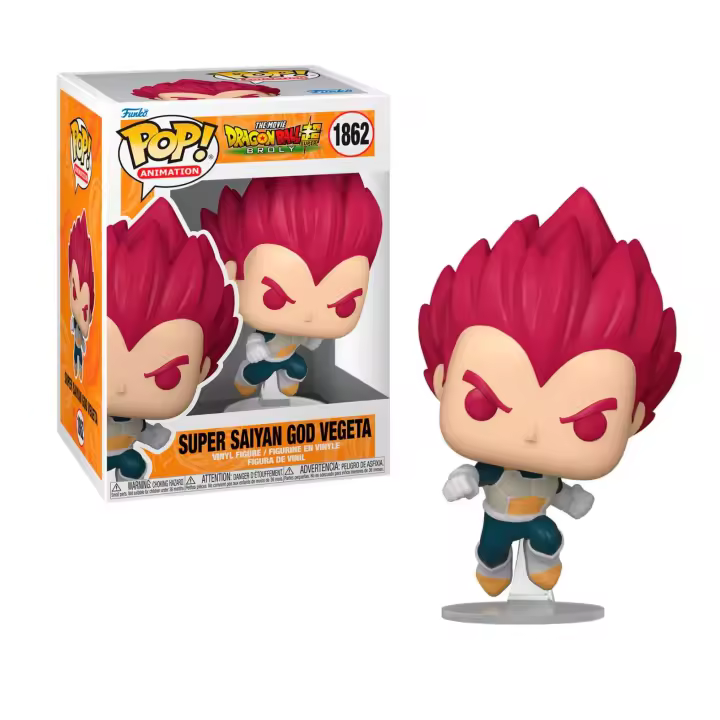 Funko Pop Super Sayan God Vegeta Dragon Ball Super 1862 - 1