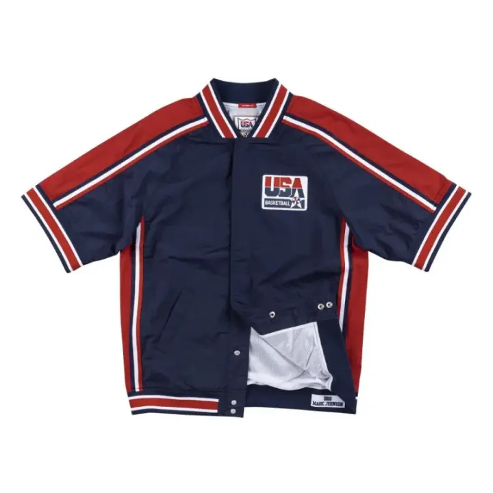Chaqueta Magic Johnson USA Basketball Authentic Warm Up 1992 - Mitchell And Ness - 1
