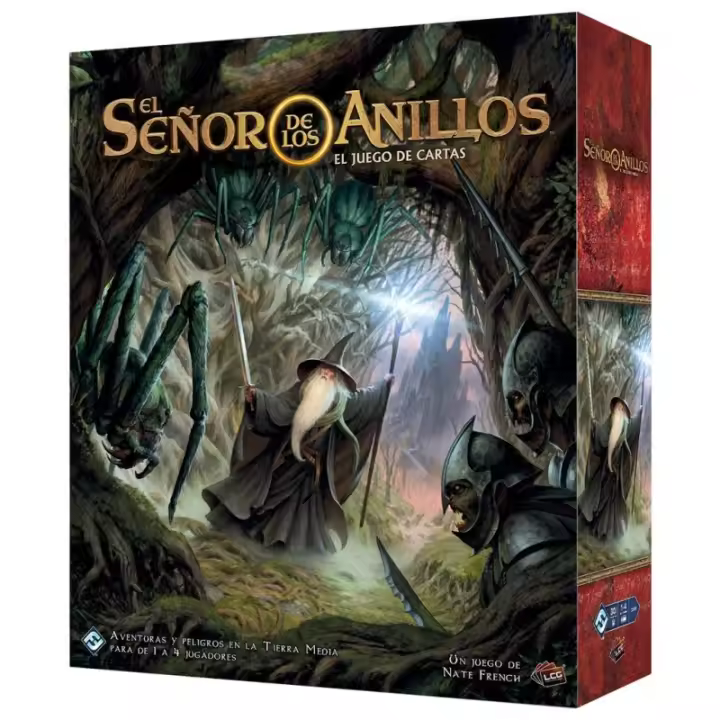 Aquamarine Games Juegos - Juego de Mesa El Señor de los Anillos - Caja Básica Edición Revisada - 1