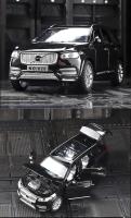 Modelo De Coche Volvo XC90 SUV a Escala 1:32 Con Sonido Y Luz Juguetes Para Niños Decoración De Casa Metal No Edible Para Mayores De 14 Años - details 9