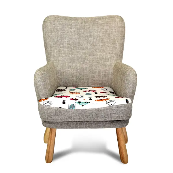 TIENDUX Sillón Infantil Mini Sofá para Niños de +3 Años con Asiento Acolchado Reposabrazos y Estructura de Madera - 1