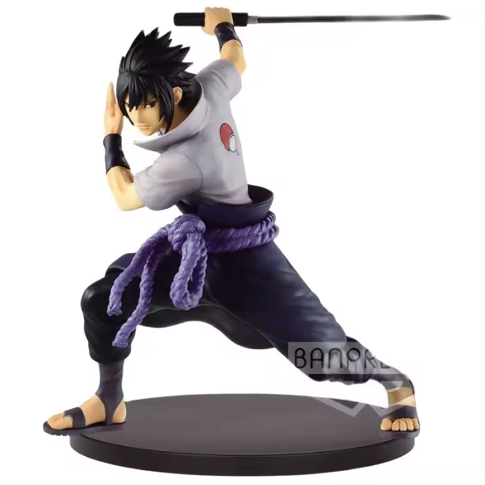 Banpresto Figura Vibration Stars Uchiha Sasuke II Naruto Shippuden 17 cm - 1