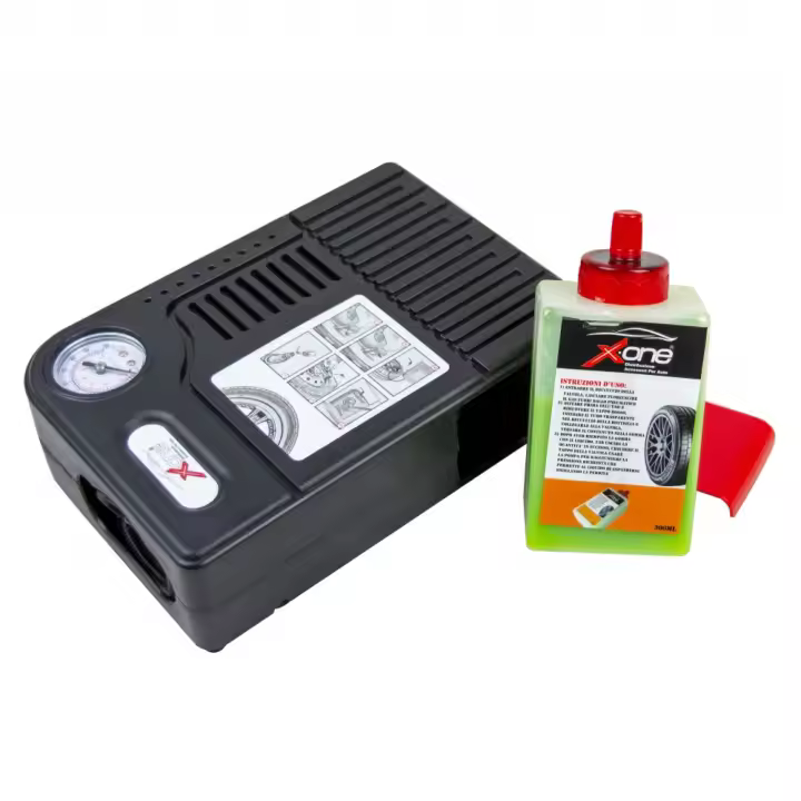 EF029 Kit reparación XONE Bomba neumáticos de emergencia y líquido de reparación - 1