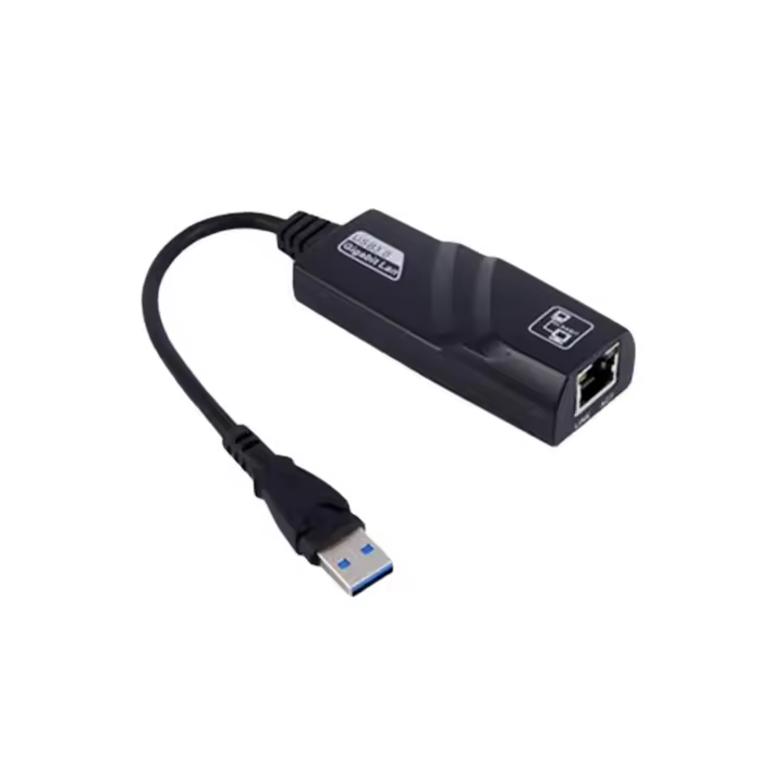 FGNS. Adaptador USB 3.0 a Ethernet, USB a RJ45 10/100/1000 Gigabit Ethernet LAN Compatible con Teléfonos móviles, tabletas, ordenadores y otros dispositivos con interfaz USB. - 1