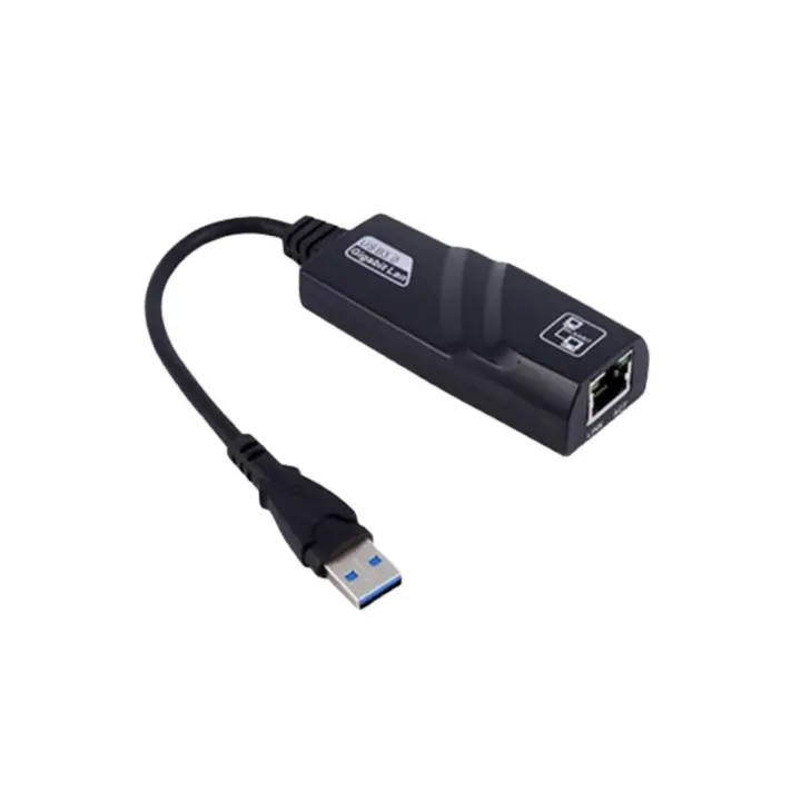FGNS. Adaptador USB 3.0 a Ethernet, USB a RJ45 10/100/1000 Gigabit Ethernet LAN Compatible con Teléfonos móviles, tabletas, ordenadores y otros dispositivos con interfaz USB. - 1