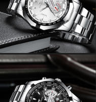 Reloj De Lujo Para Hombre FNGEEN Con Correa De Acero Inoxidable Resistente Al Agua Calendario Quartzo Reloj Hombre S001 - details 10