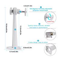 Soporte De Proyector Mini 5KG TD91 TD90 TD60 P62 CCTV Montaje En Pared Y Techo Soporte De Colgador Para Proyector - details 2