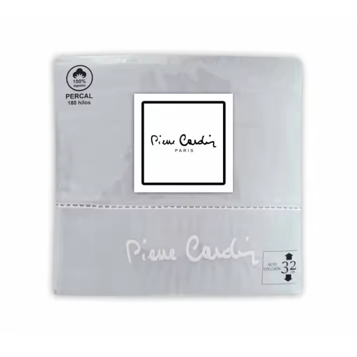 Pierre Cardin - Juego de Sábanas Pierre Cardin ARCADIA Gris Cama de 90 - 1