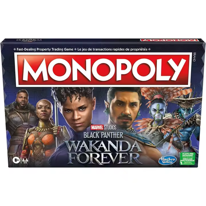 Juego de mesa monopoly black panther - 1