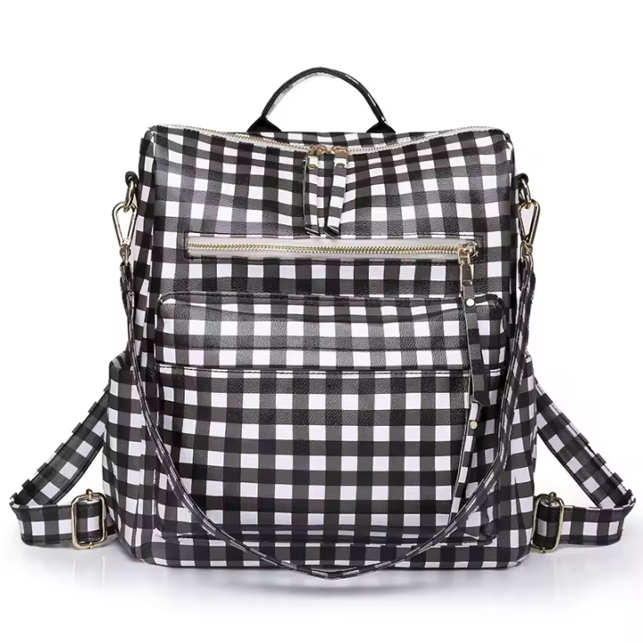 Mochila de gran capacidad para mujer, estilo retro europeo y americano, con diseño de nicho, para mujer - 1