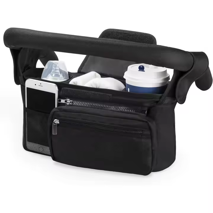 Espacio de almacenamiento para cochecito de Bebe, Bolso para cochecito de Bebe, productos para bebés with Cremallera - 1