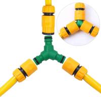 Conector Rápido De Jardín 6 Piezas 1/2” Fin De Doble Hembra Adaptador Extensor De Conector De Tubo Para Riega De Jardín - details 1