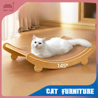 Juego De Juguete Para Gatos Muebles Multifuncional Con Tablero De Rasguño Desmontable Y Resistente Al Desgaste Incluye Cama De Descanso Material De Sisal Y Lino - details 0