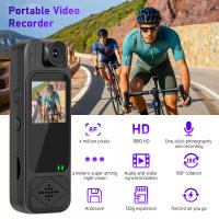 Cámara De Deportes HD1080P Mini Portátil Cámara Digital Pequeña Con Visión Nocturna Infrarroja Grabadora De Video Para Policía - details 5