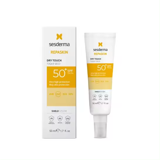 Sesderma Repaskin Fotoprotector Facial Toque Seco SPF50+ 50ml - 1